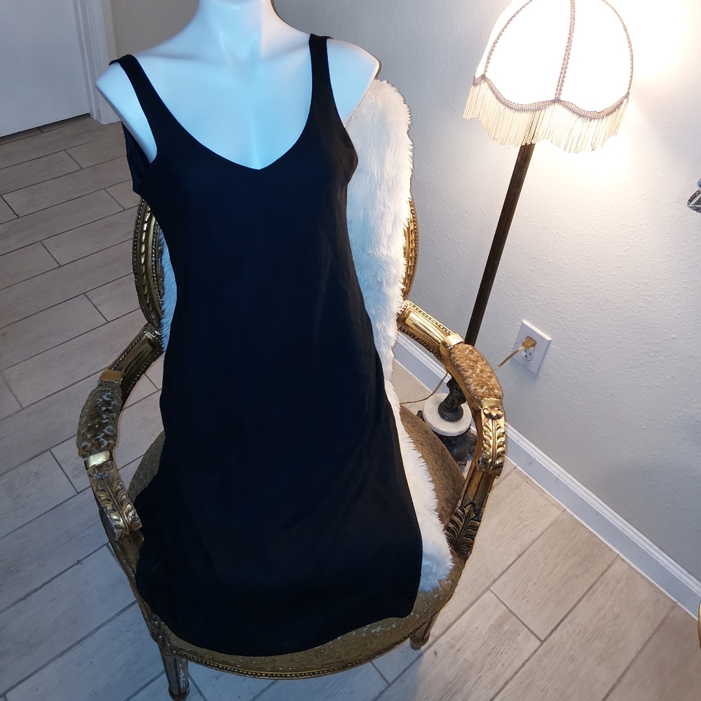 Niki Lavis Black Backless Dress